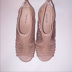 Torrid Beige/Tan Wedges